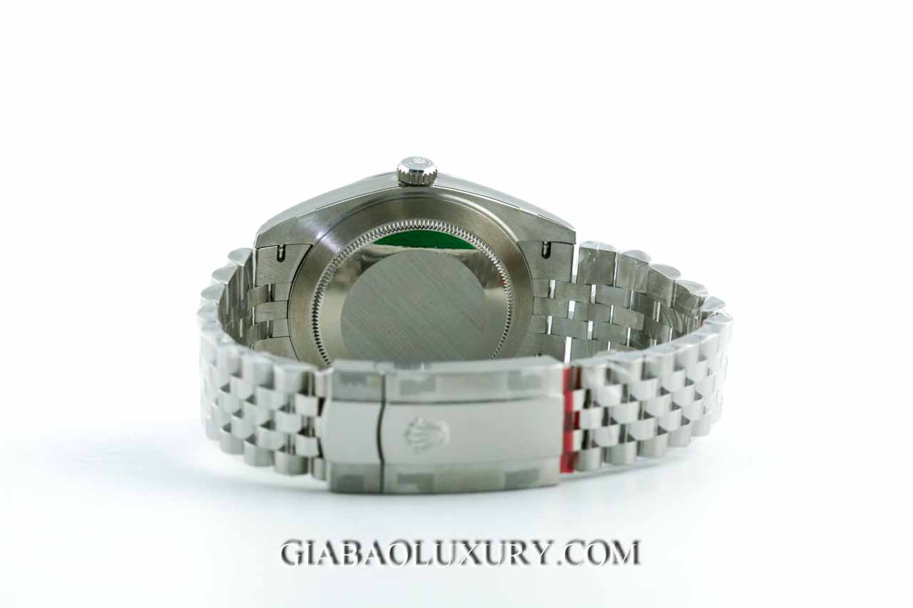 Đồng Hồ Rolex Datejust 41 126334 Mặt Số Xanh Cọc Số Dạ Quang (Used)