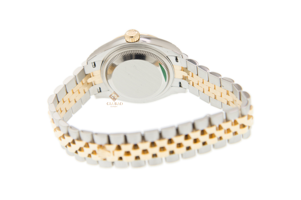 Đồng Hồ Rolex Lady-Datejust 279173 Mặt Số Bạc Cọc Số Dạ Quang