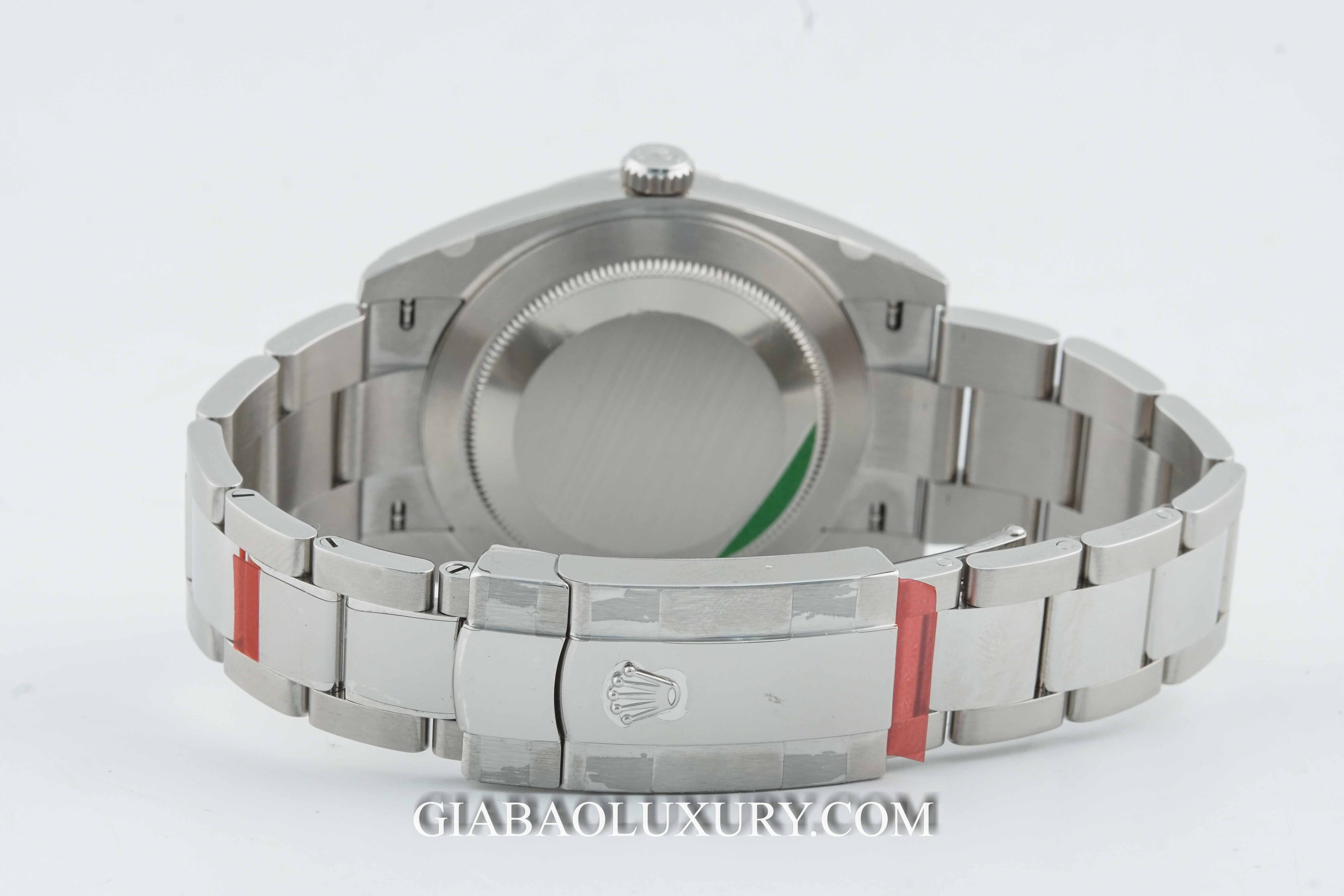Đồng Hồ Rolex Datejust 41 126334 Mặt Số Xanh Nạm Kim Cương Dây Đeo Oyster