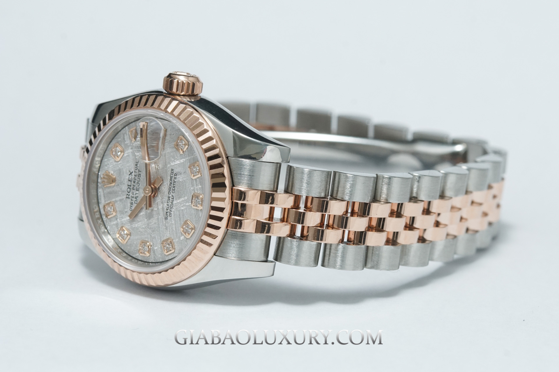 Đồng Hồ Rolex Lady-Datejust 179171 Mặt Số Thiên Thạch