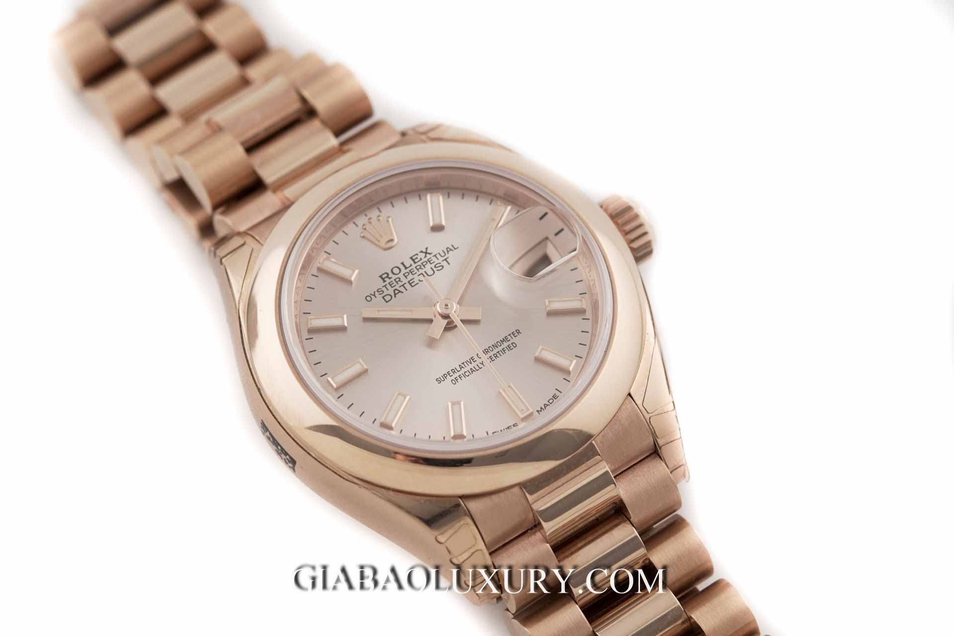 Đồng hồ Rolex Lady Datejust 279165 Mặt Số Sundust