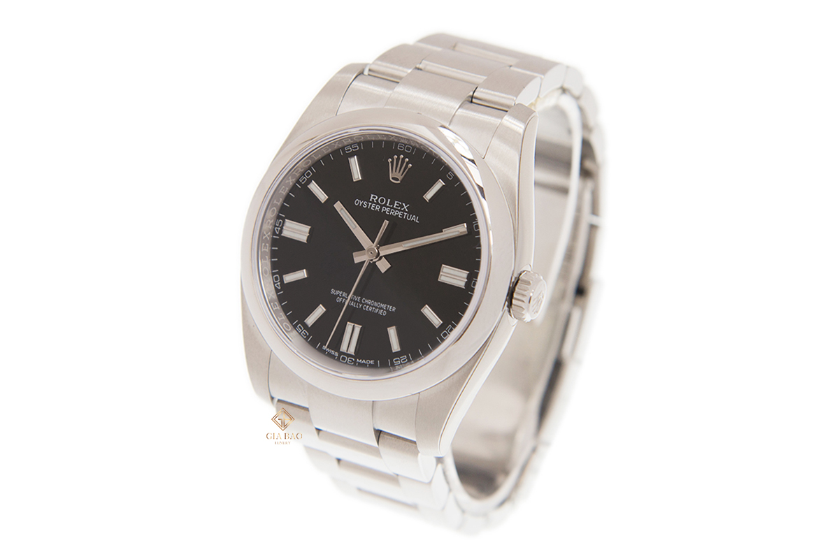 Đồng Hồ Rolex Oyster Perpetual 36 116000 Mặt Số Đen
