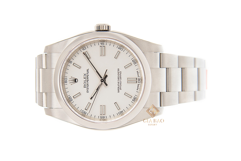 Đồng Hồ Rolex Oyster Perpetual 36 116000 Mặt Số Trắng