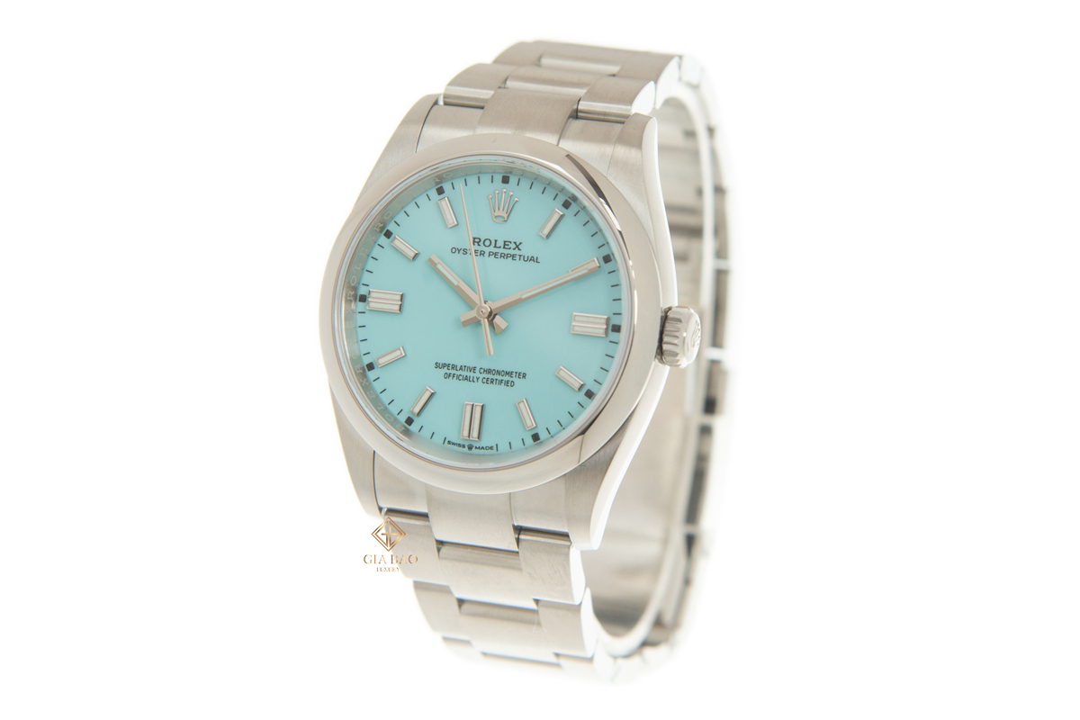 Đồng Hồ Rolex Oyster Perpetual 36 126000 Mặt Số Ice Blue