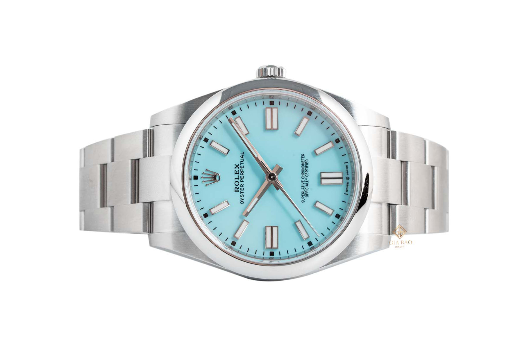 Đồng Hồ Rolex Oyster Perpetual 41 124300 Mặt Số Ice Blue