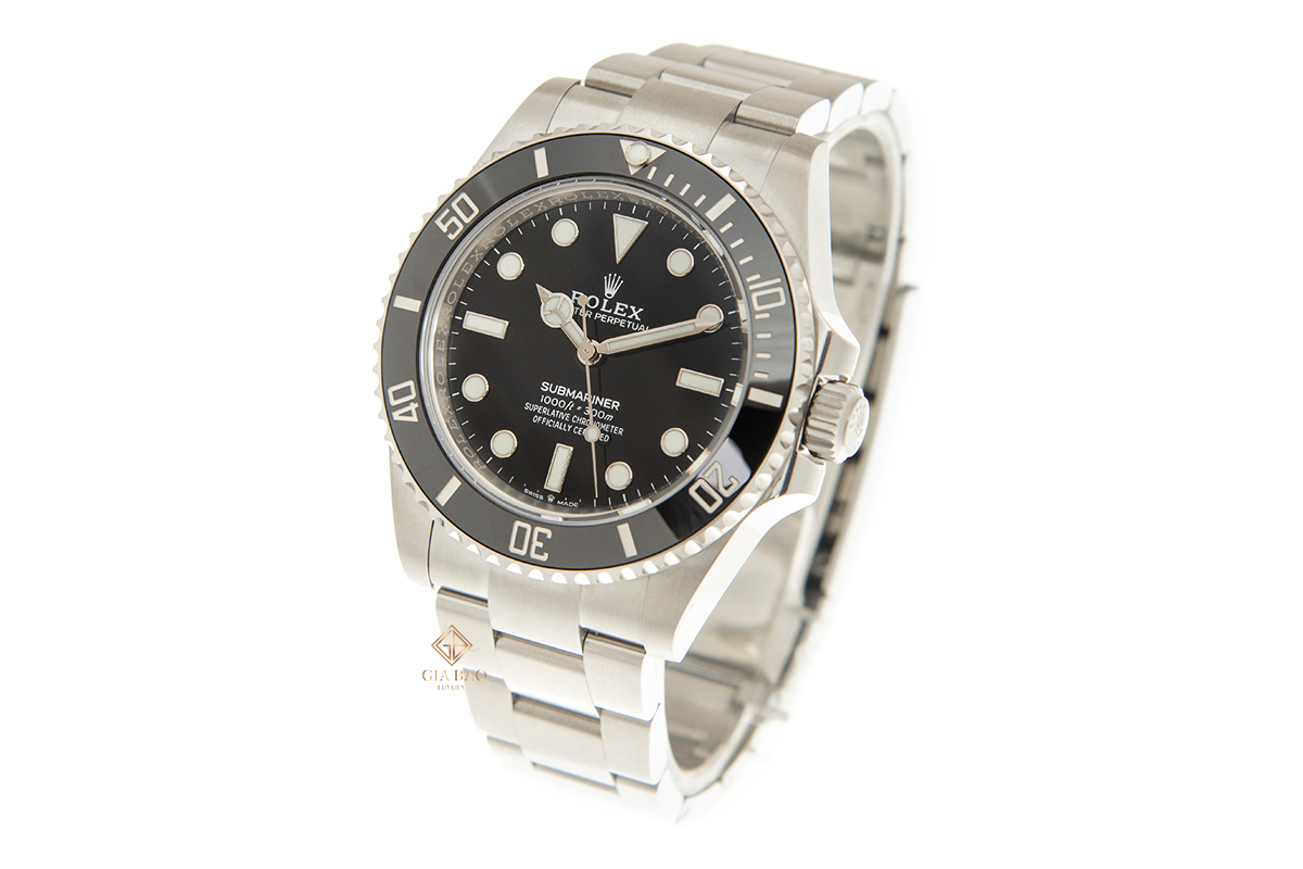 Đồng Hồ Rolex Submariner 124060 Mặt Số Đen