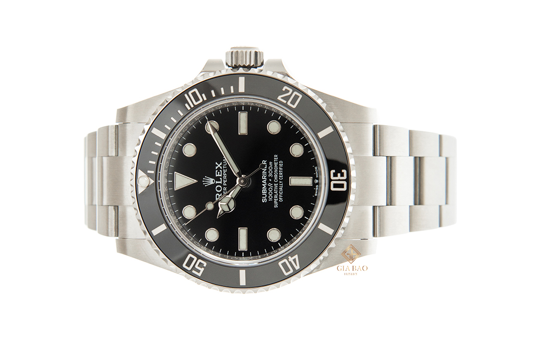 Đồng Hồ Rolex Submariner 124060 Mặt Số Đen