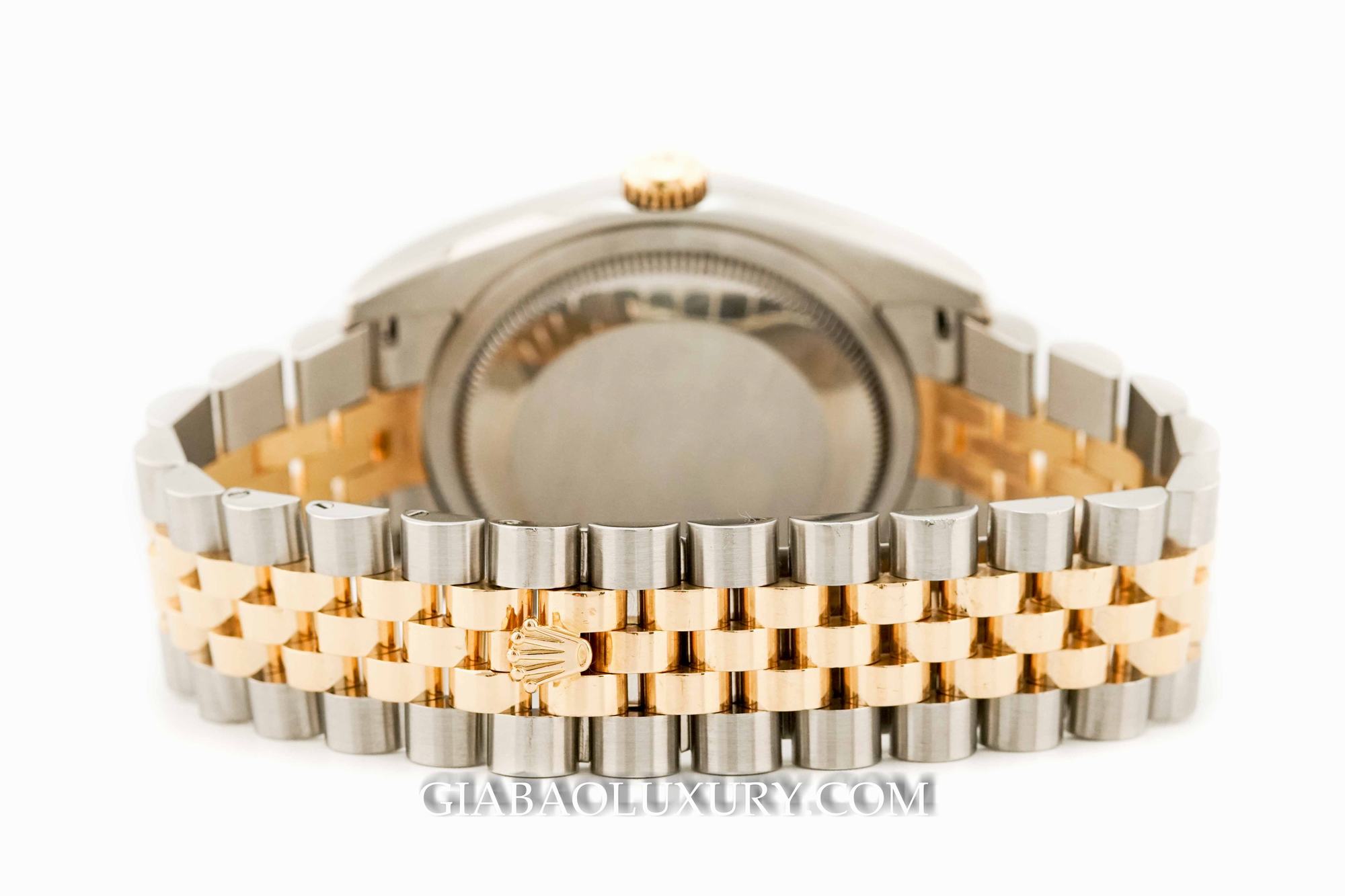 Đồng Hồ Rolex Datejust 36 116233 Mặt Số Vi Tính Vàng Champagne