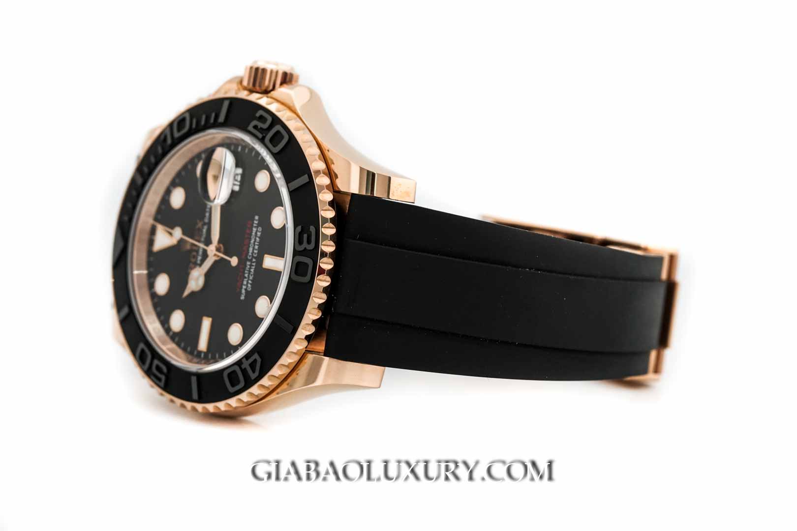 Đồng Hồ Rolex Yacht-Master 116655 Mặt Số Đen