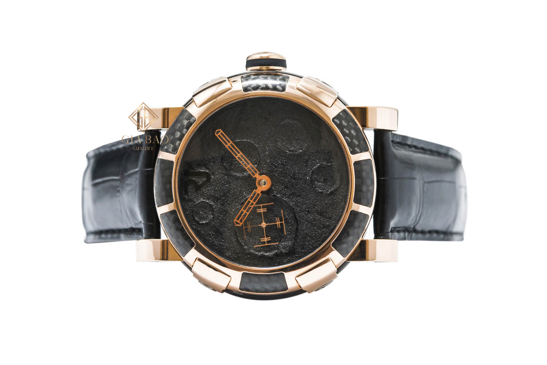 Đồng Hồ Romain Jerome Moondust Gold Mood Black Dial  MB.F2.22BB.00