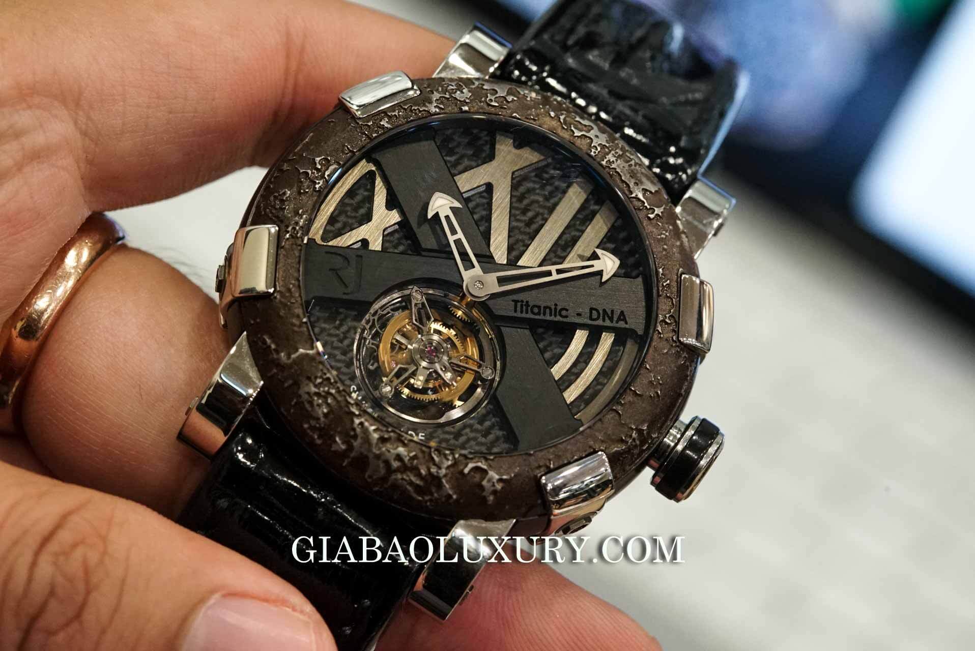 Đồng Hồ Romain Jerome Titanic DNA Steel Tourbillon