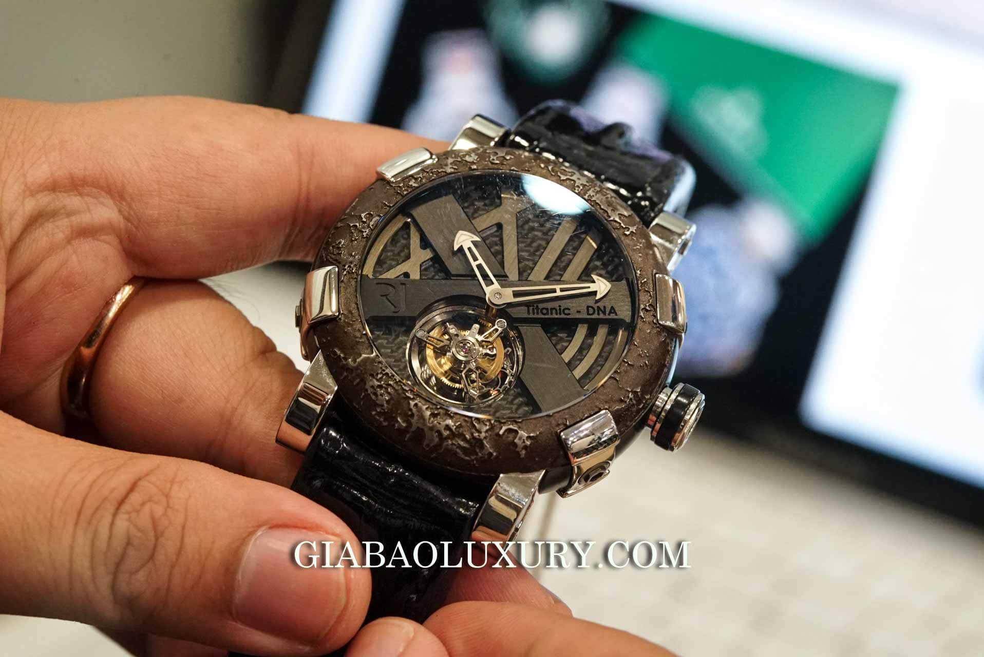 Đồng Hồ Romain Jerome Titanic DNA Steel Tourbillon