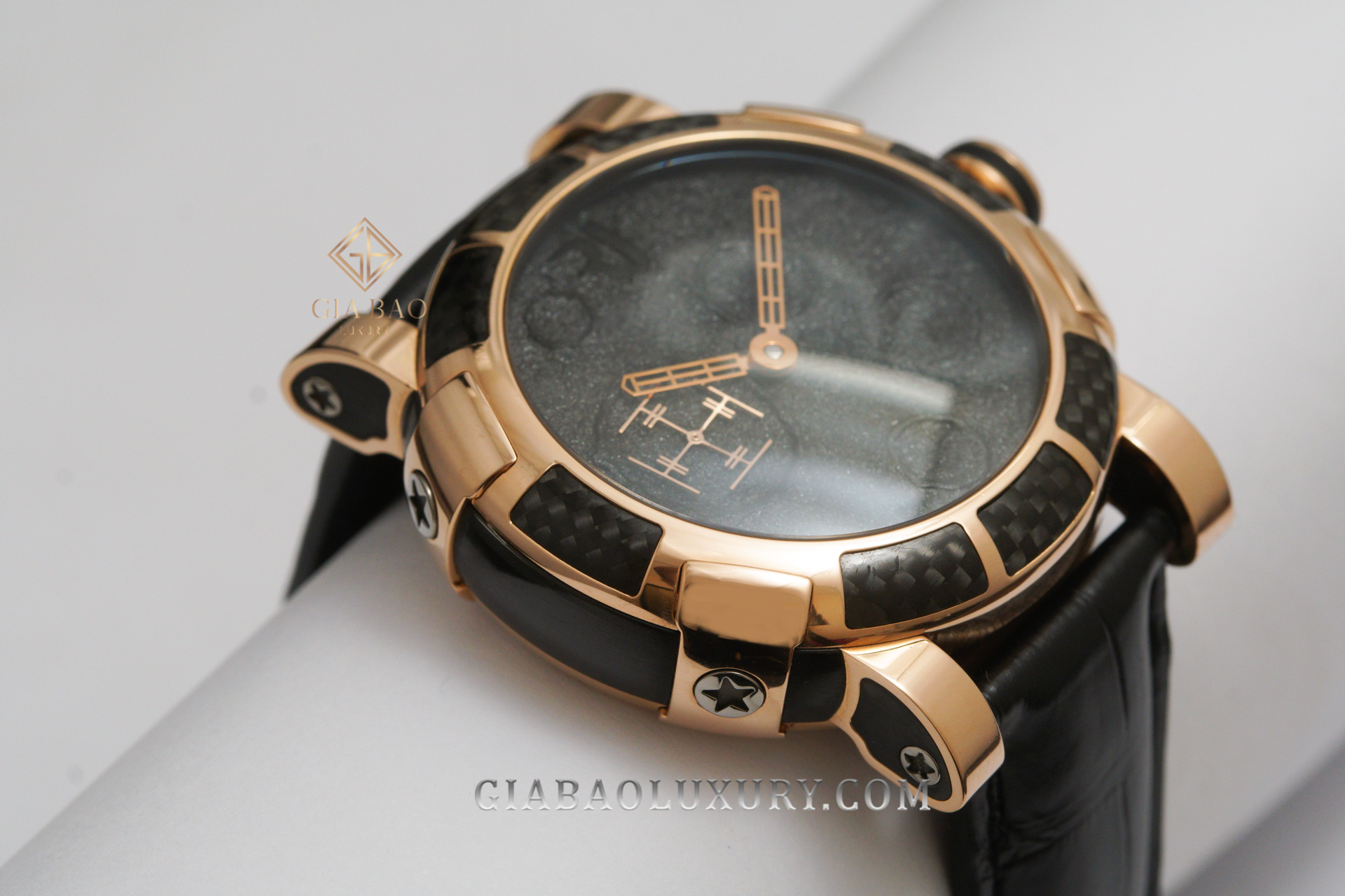 Đồng Hồ Romain Jerome Moondust Gold Mood Black Dial  MB.F2.22BB.00