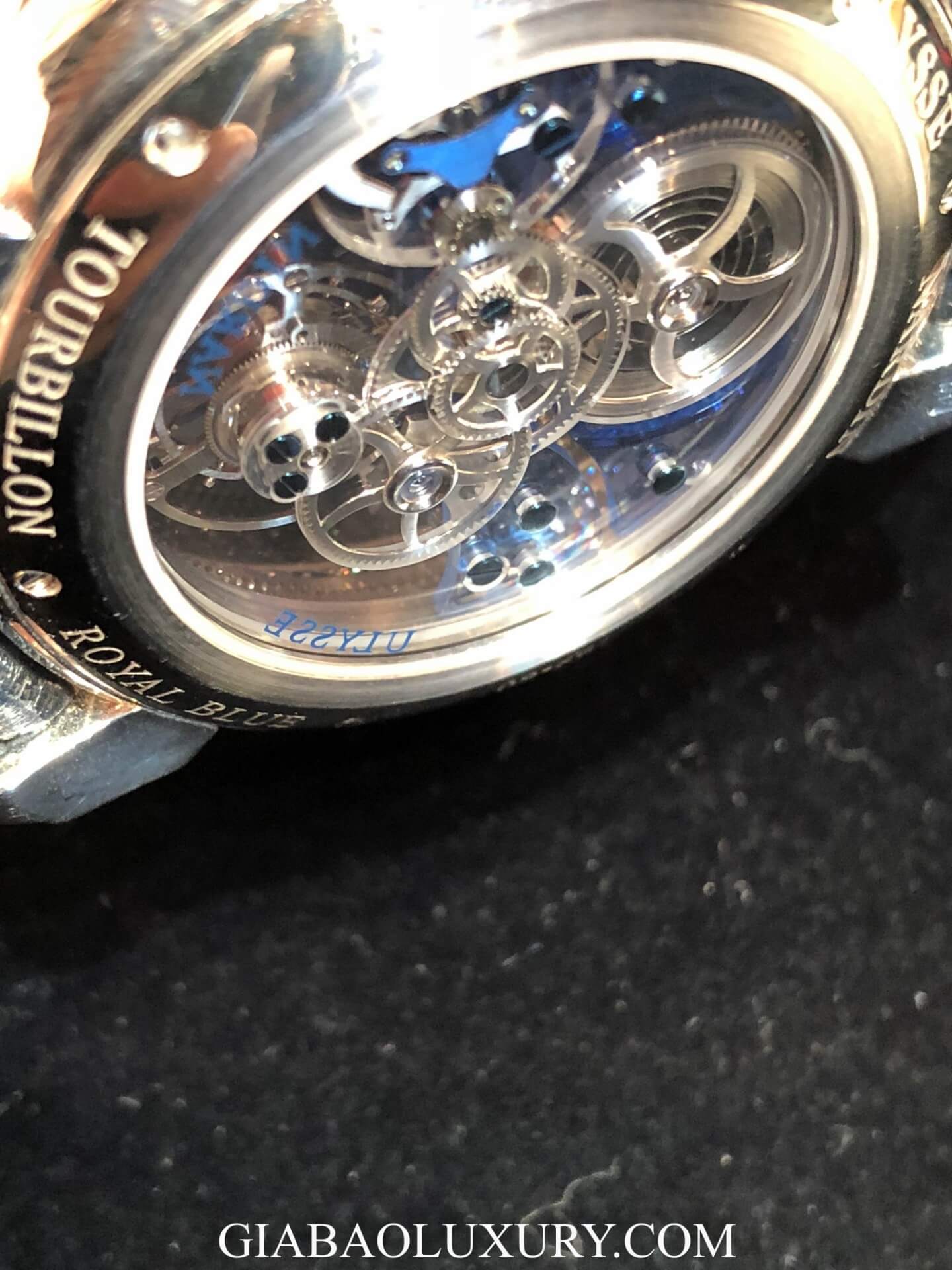 Đồng Hồ Ulysse Nardin Royal Blue Tourbillon 799-80