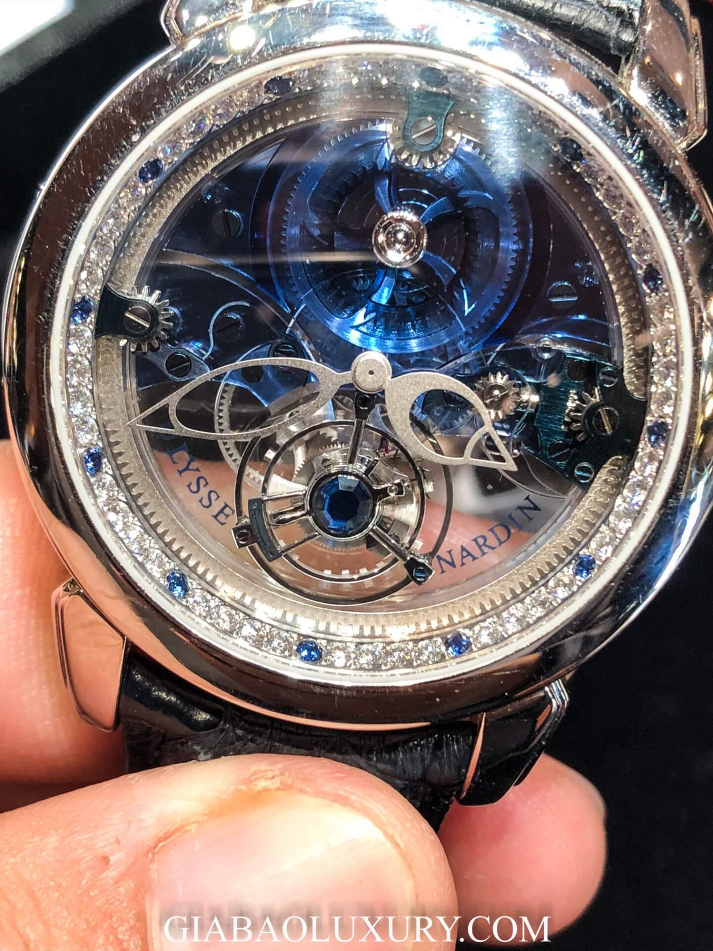 Đồng Hồ Ulysse Nardin Royal Blue Tourbillon 799-80