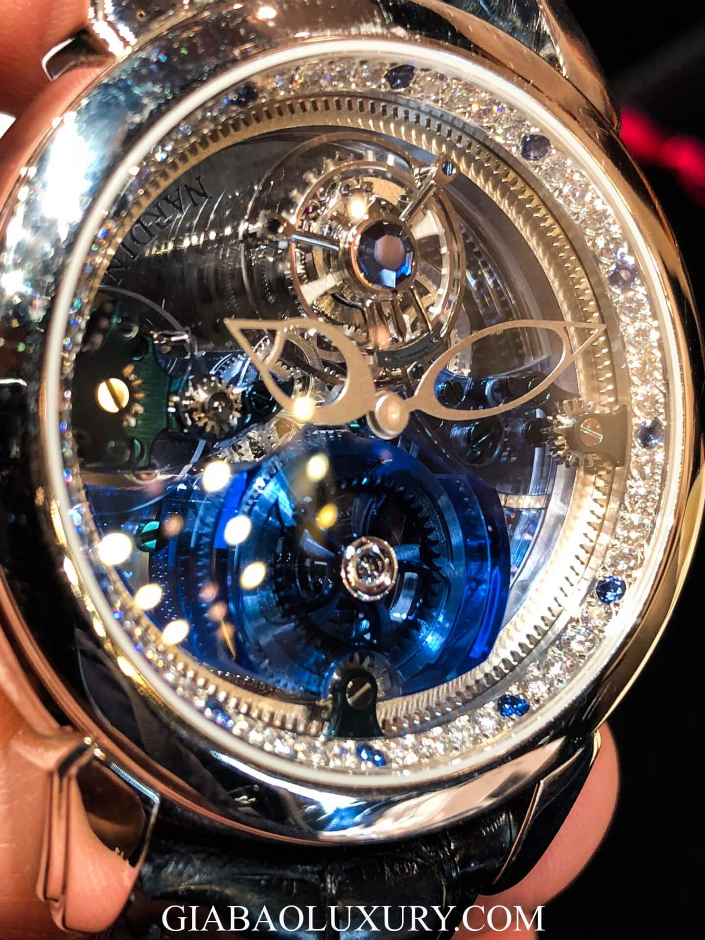 Đồng Hồ Ulysse Nardin Royal Blue Tourbillon 799-80