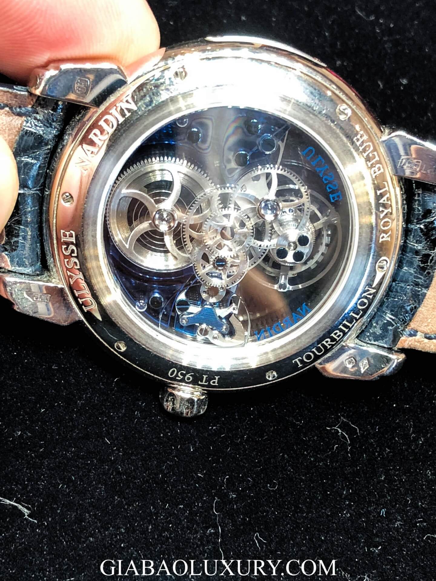 Đồng Hồ Ulysse Nardin Royal Blue Tourbillon 799-80