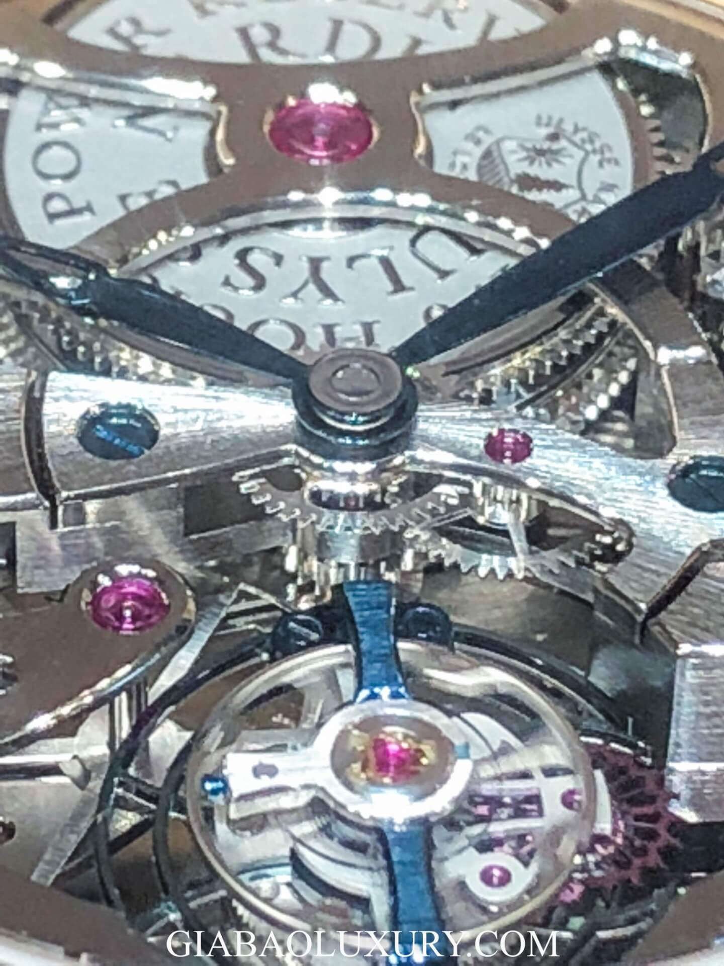 Đồng Hồ Ulysse Nardin Skeleton Tourbillon Manufacture 1706-129