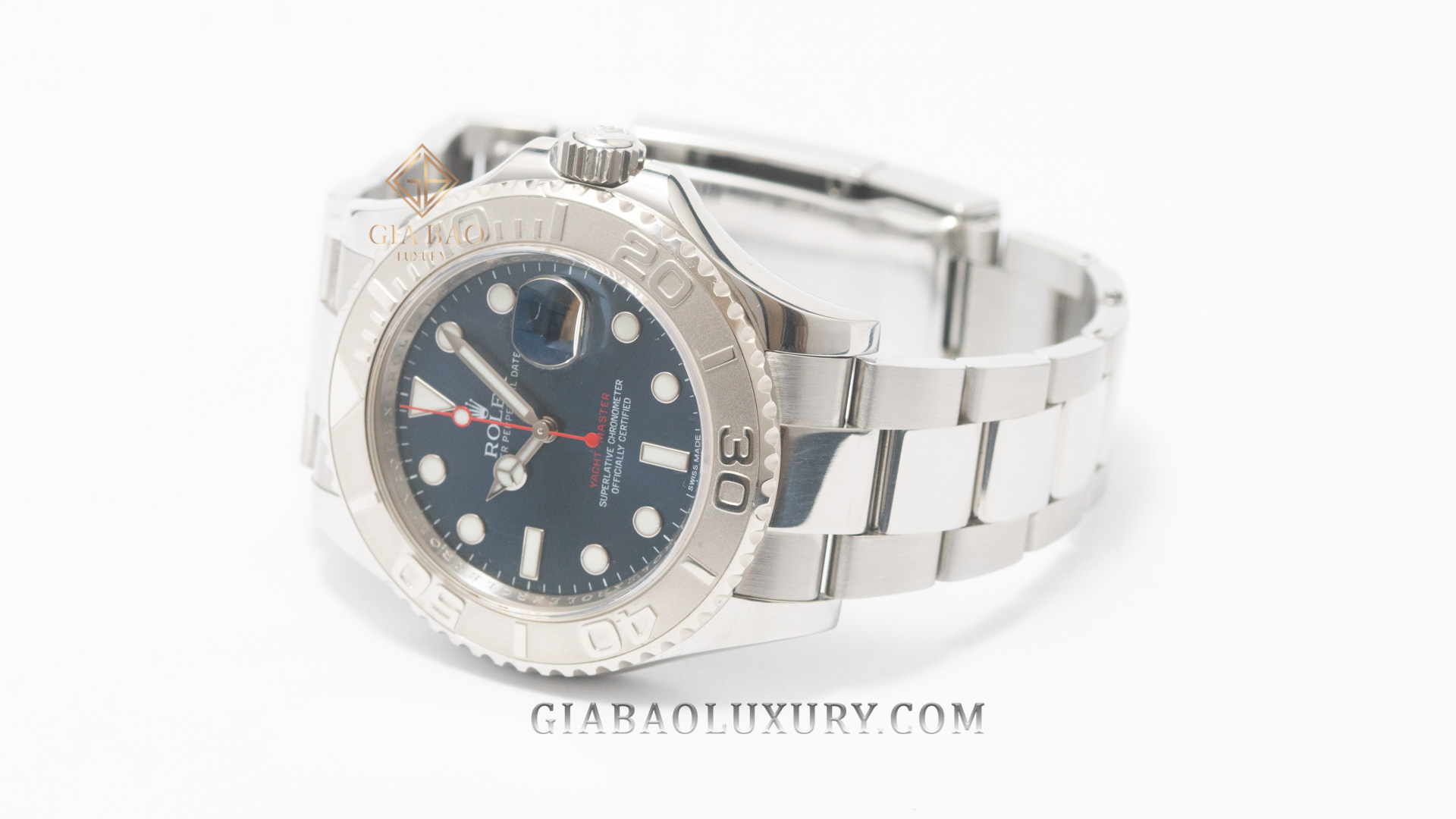 Đồng Hồ Rolex Yacht-Master 116622 Mặt Số Xanh (Like New)