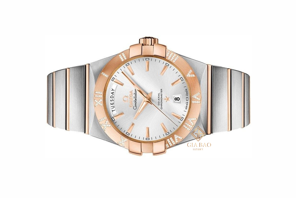 Đồng Hồ Omega Constellation Silver Dial Watch 123.25.38.22.02.001