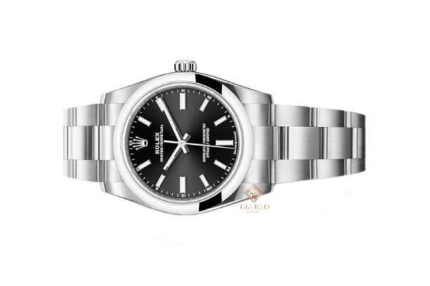 Đồng Hồ Rolex Oyster Perpetual 124200 Mặt Số Đen