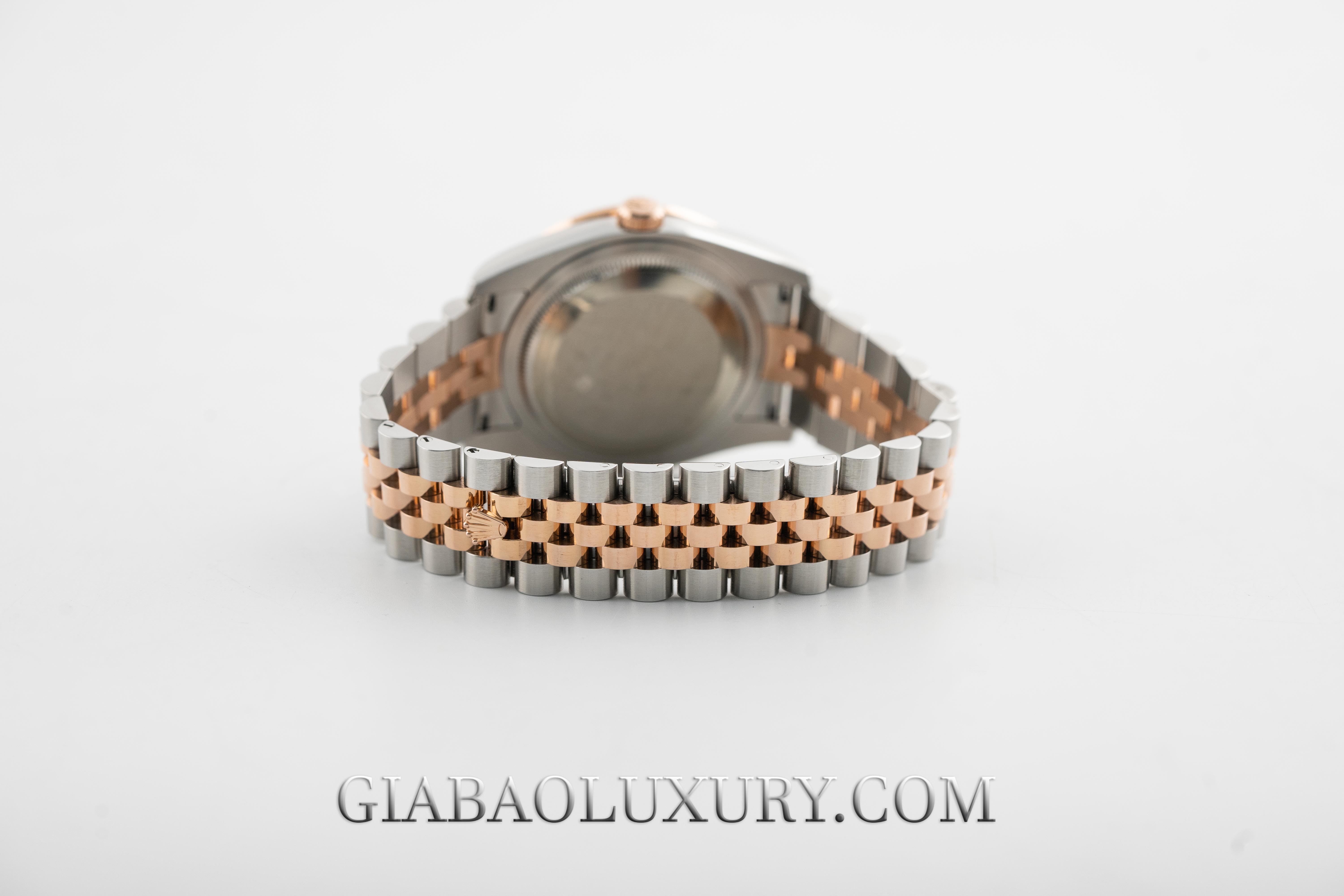 Đồng Hồ Rolex Datejust 36 116231 Mặt Số Xà Cừ Tím (Vành Kim Cương Option)