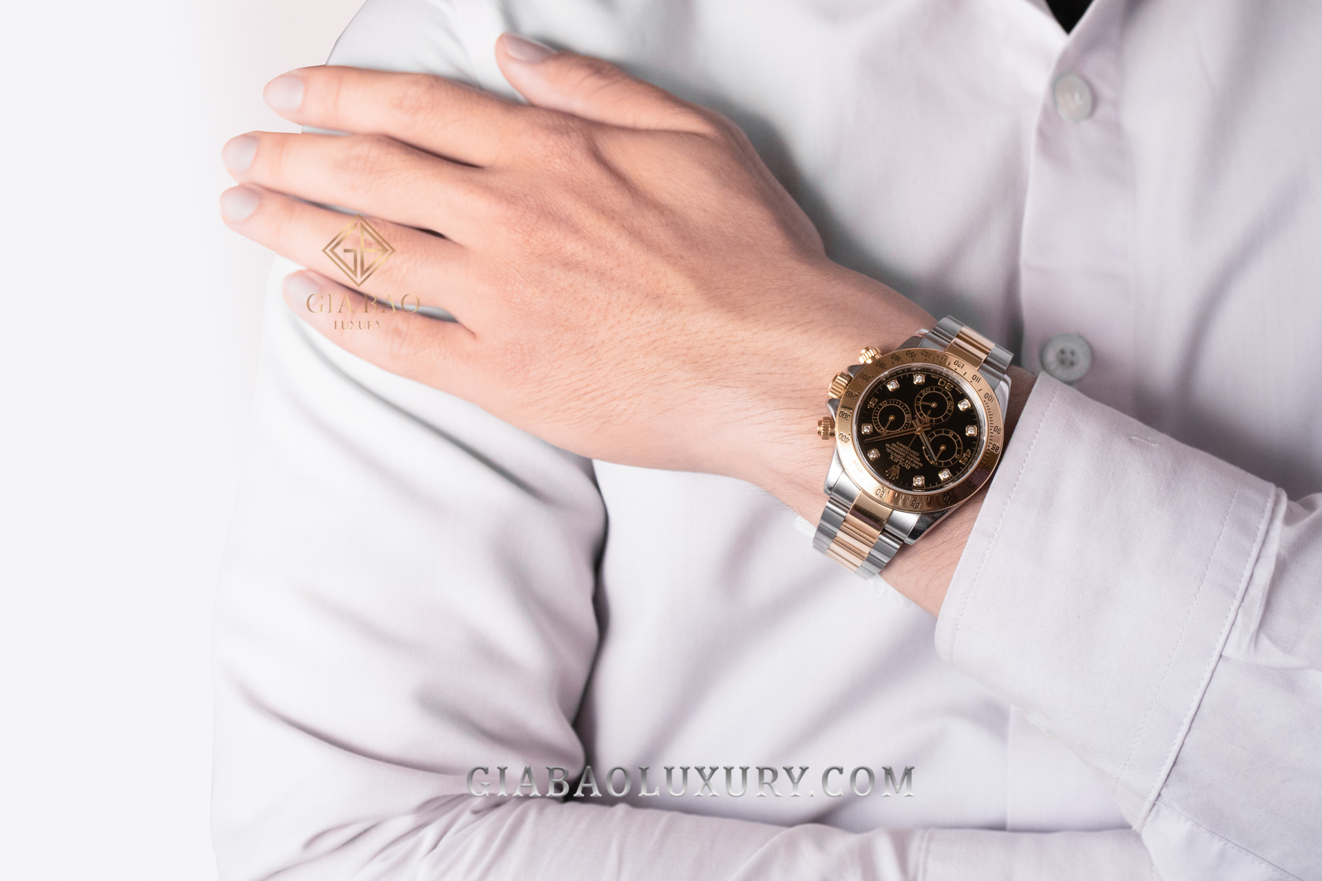 Đồng hồ Rolex Cosmograph Daytona 116523 Mặt số Đen (Like New)