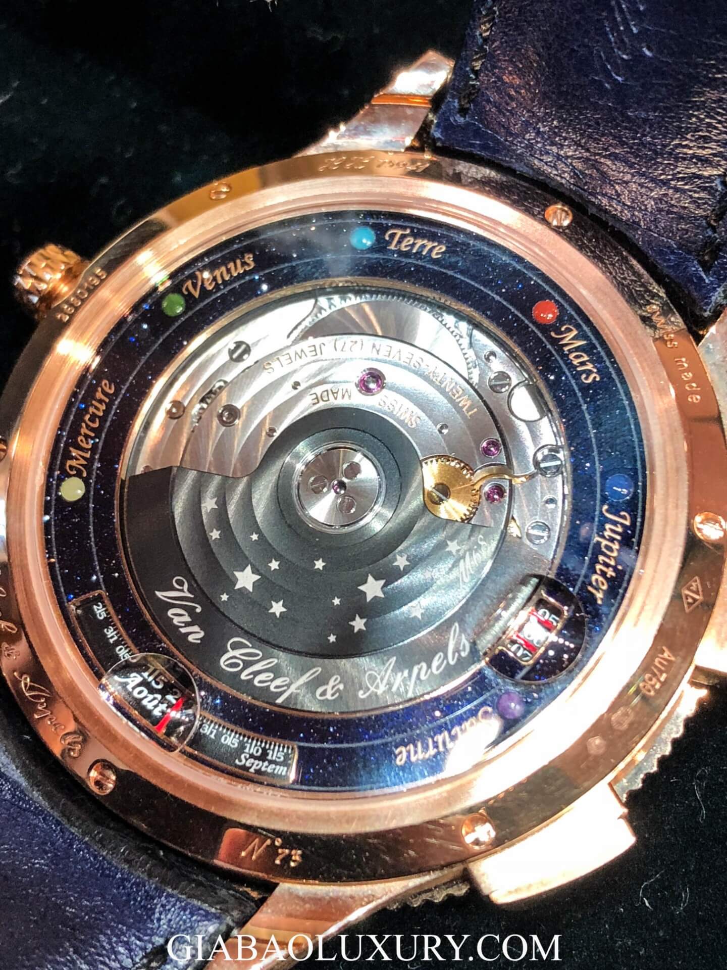 Đồng Hồ Van Cleef & Arpels Midnight Planétarium VCARO4J000