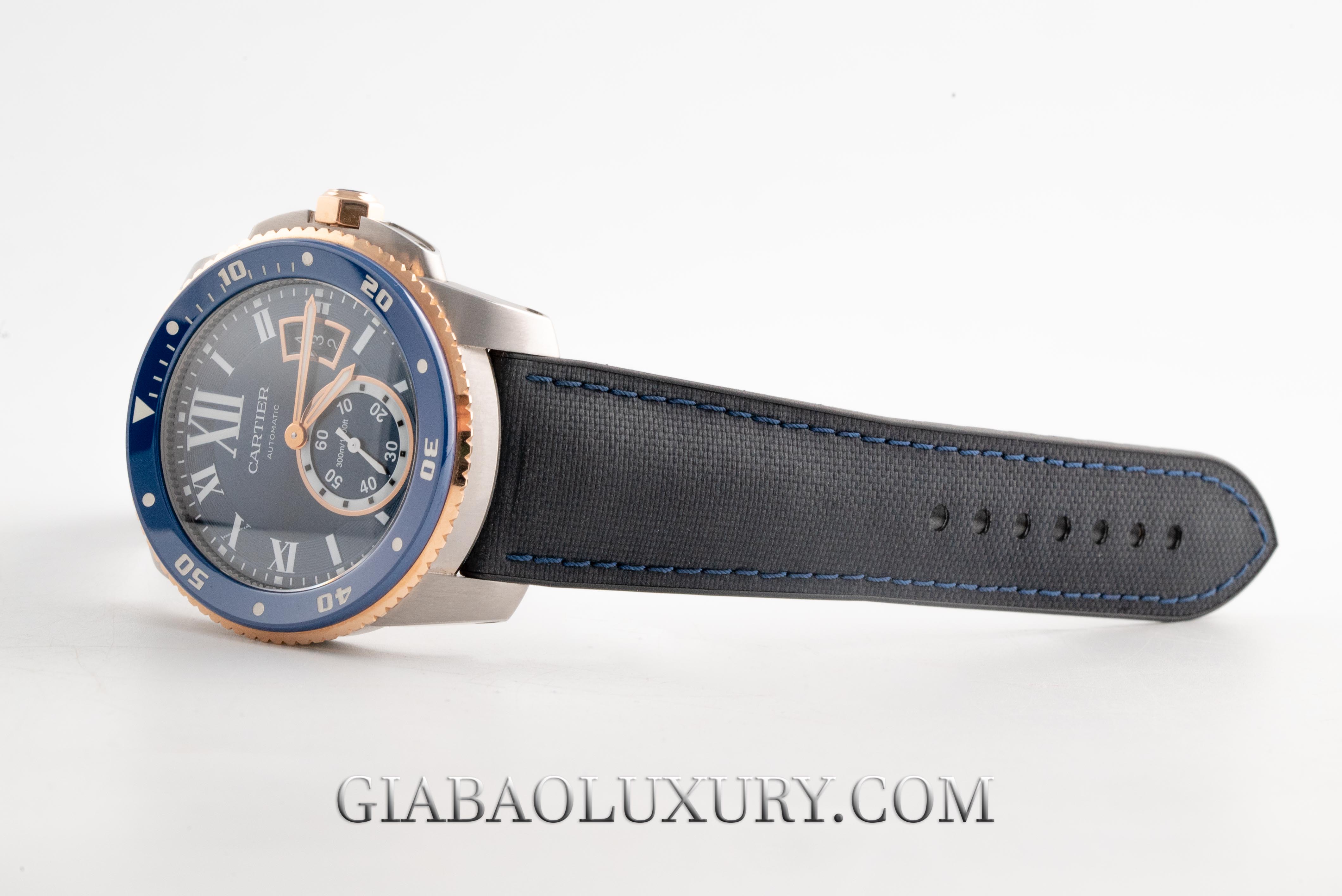 Đồng Hồ Cartier Calibre de Cartier Diver Blue W2CA0008