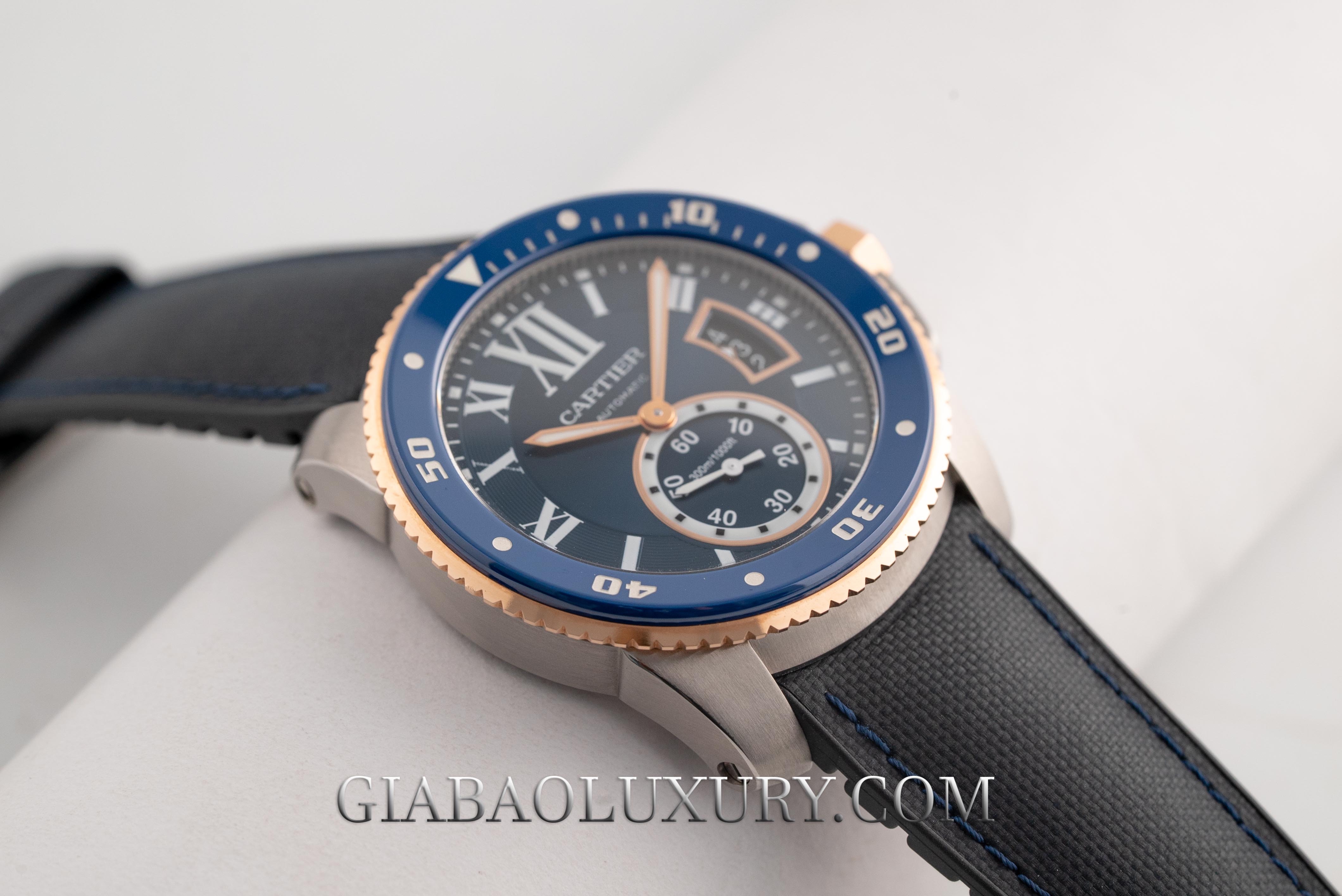 Đồng Hồ Cartier Calibre de Cartier Diver Blue W2CA0008