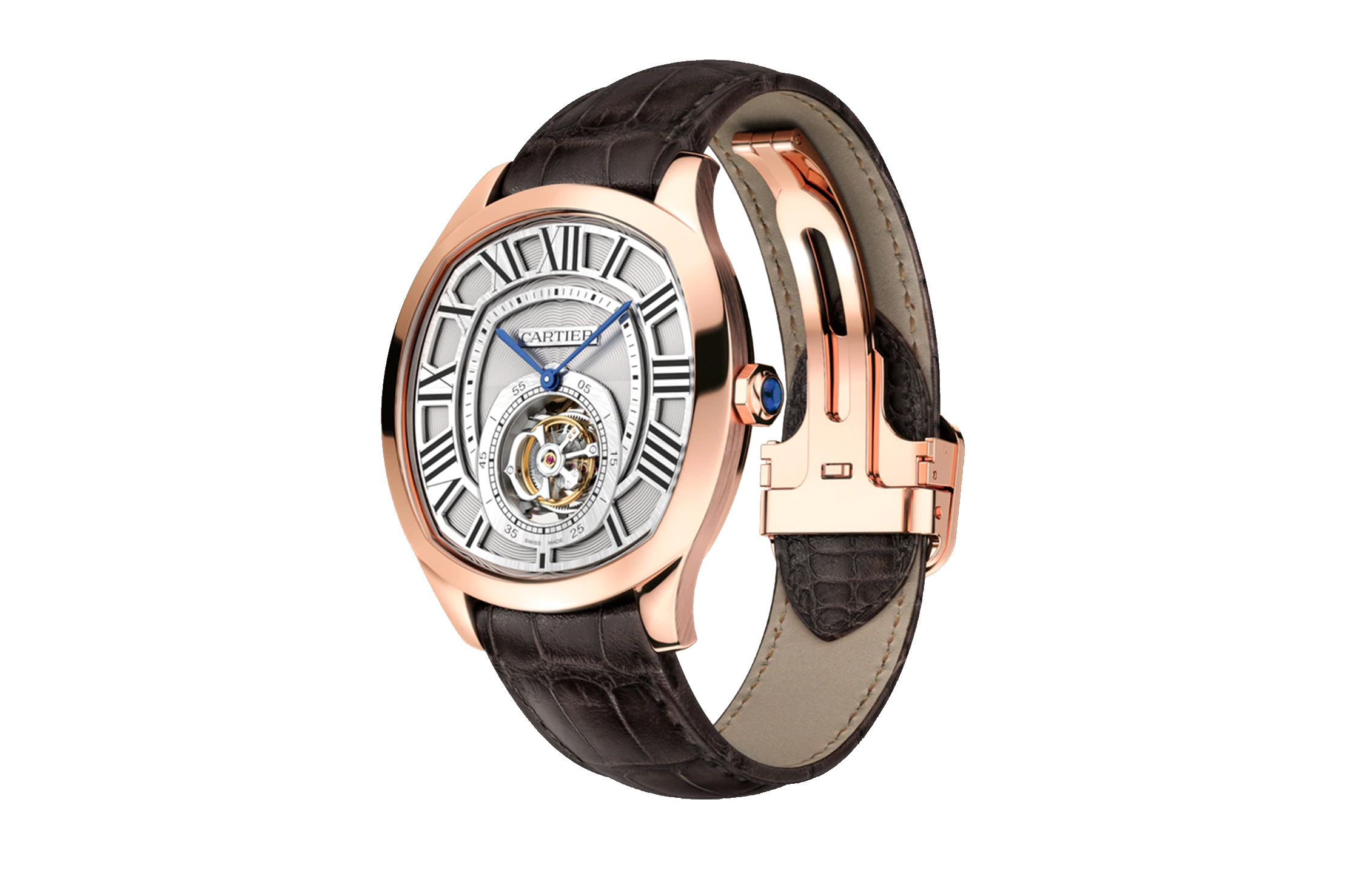 Đồng Hồ Cartier Drive de Cartier Flying Tourbillon W4100013