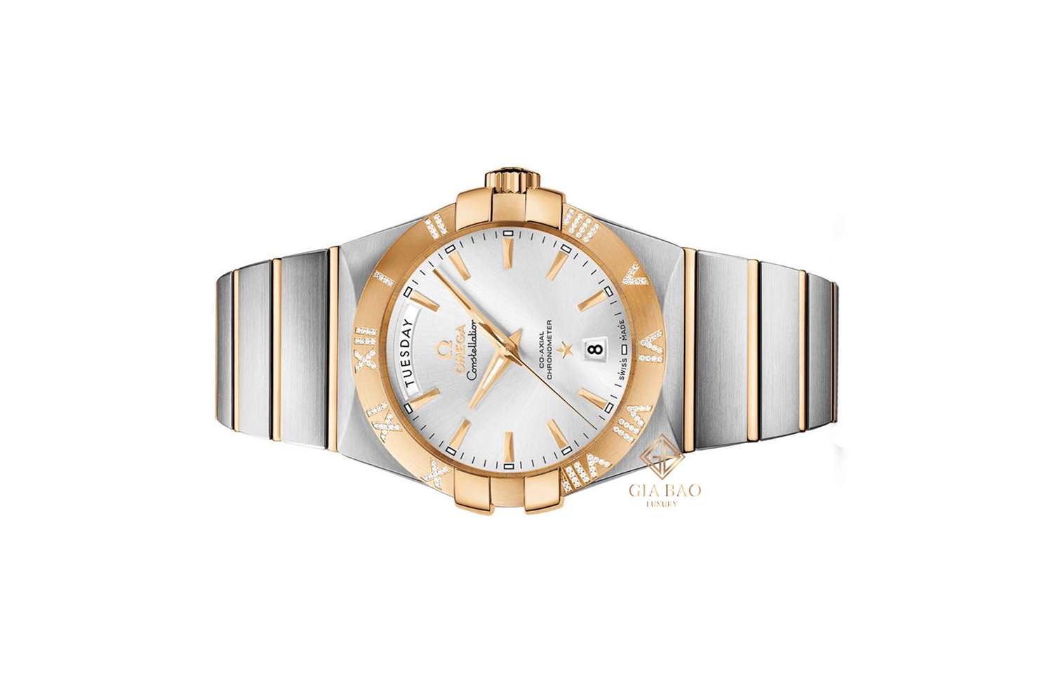 Đồng Hồ Omega Constellation Silver Dial Watch 123.25.38.22.02.002