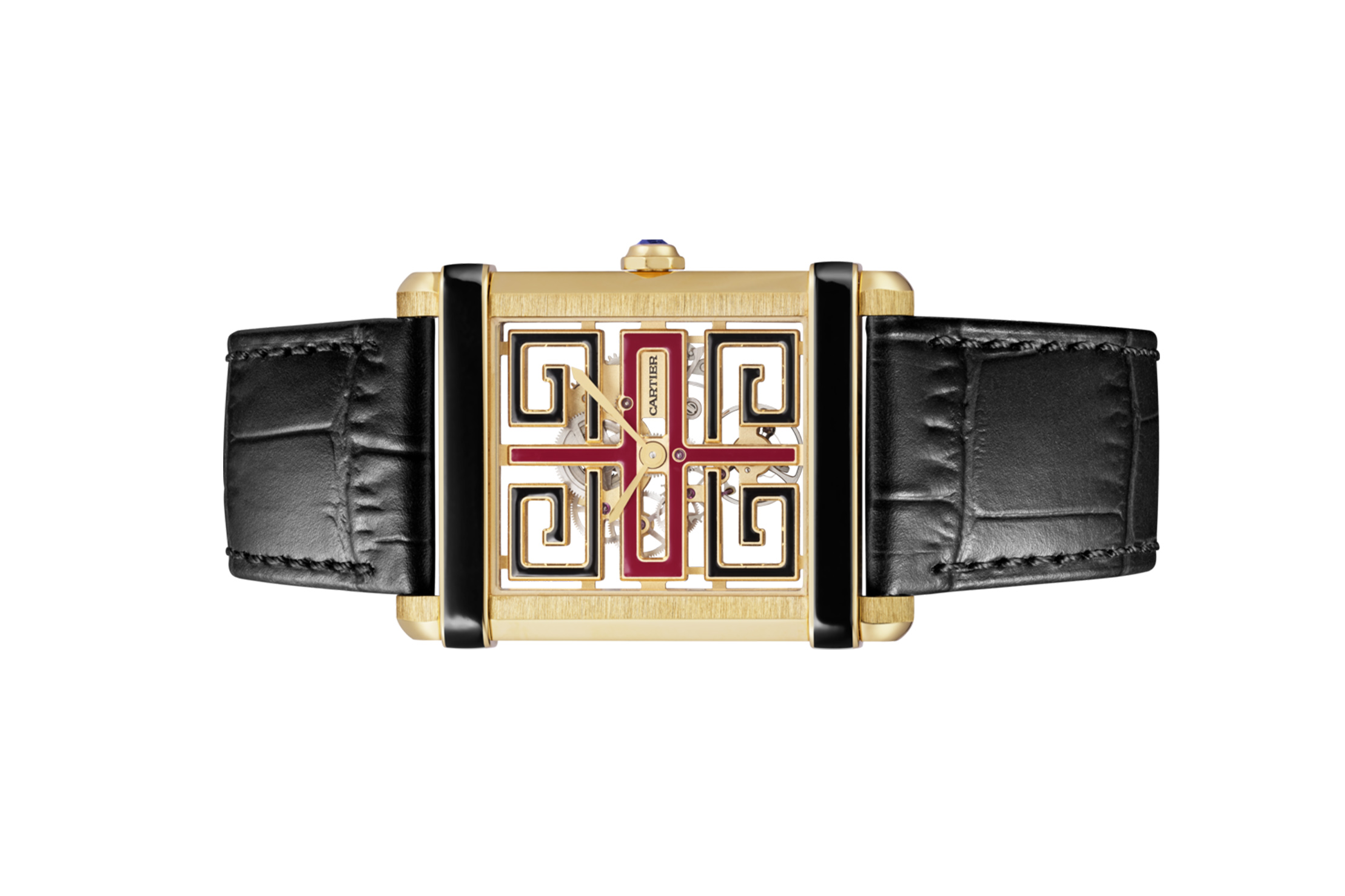 Đồng Hồ Cartier Tank Chinoise WHTA0016