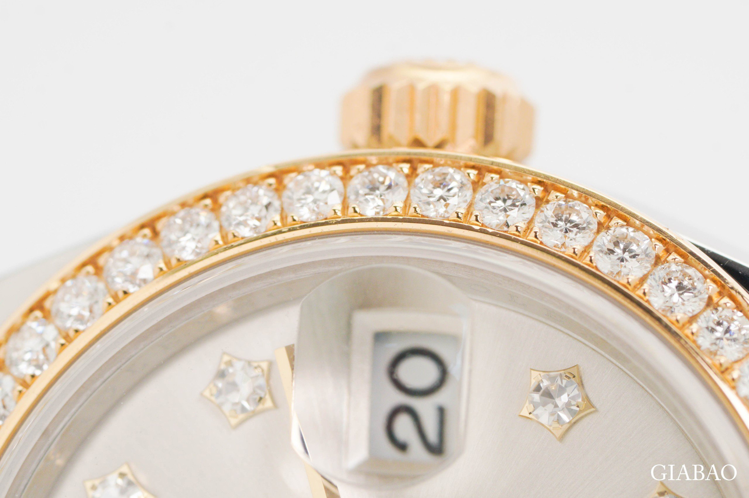 Đồng Hồ Rolex Lady-Datejust 28 279383RBR Mặt Số Bạc Cọc Số Sao (Like New)