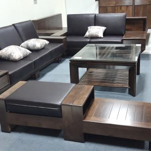 SOFA GỖ ÓC CHÓ CAO CẤP TOMSON.N