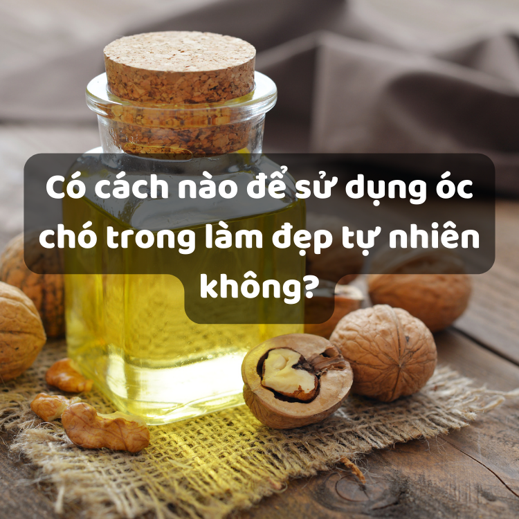 Có cách nào để sử dụng óc chó trong làm đẹp tự nhiên không?