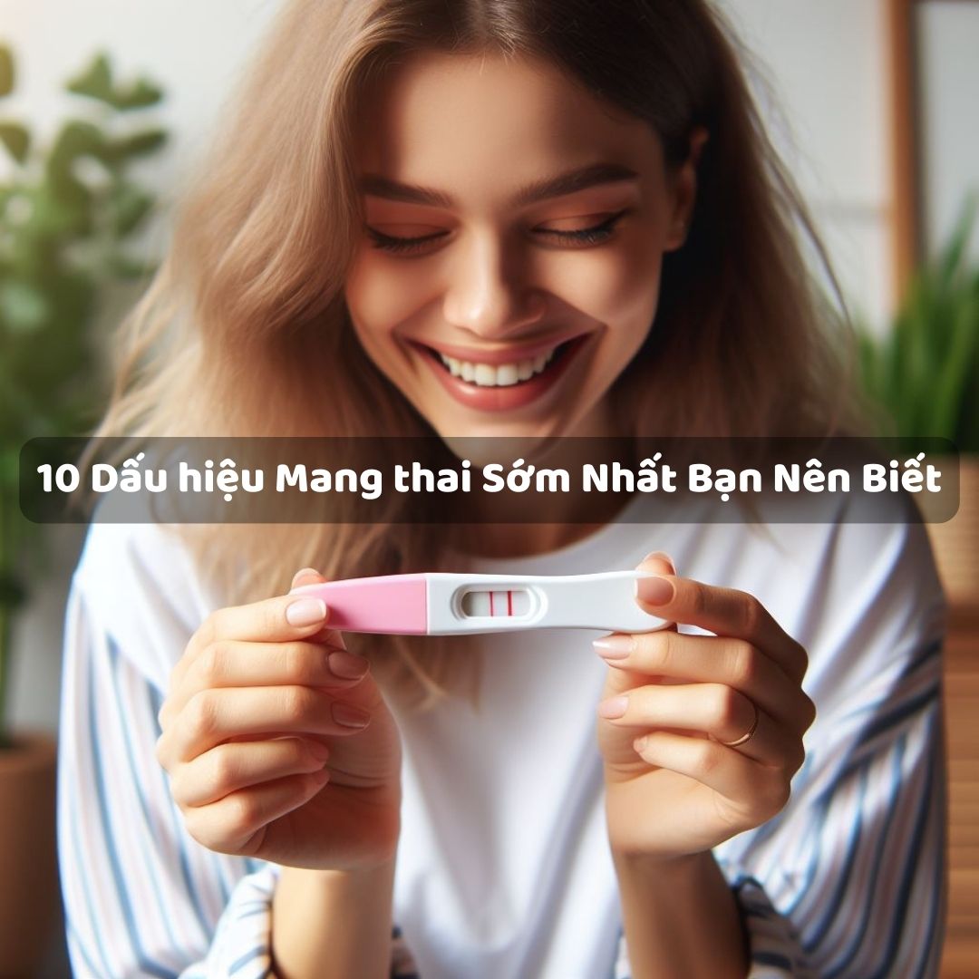 10 Dấu hiệu Mang thai Sớm Nhất Bạn Nên Biết
