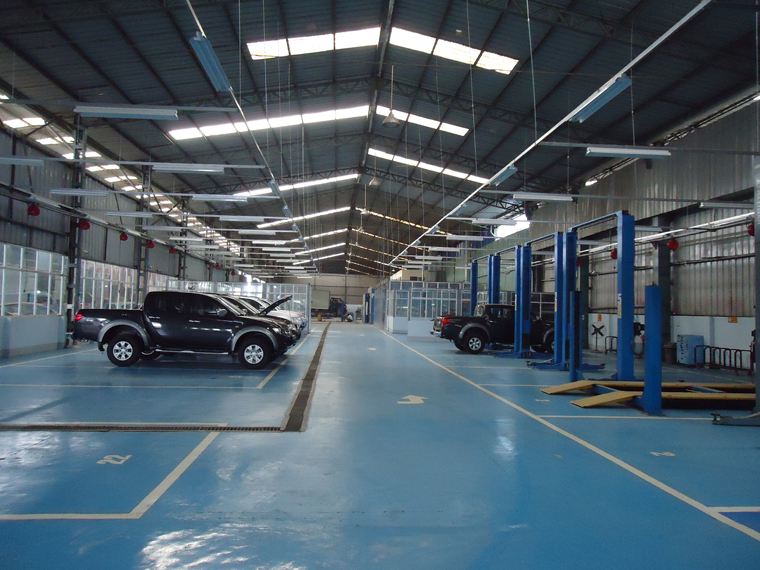 giới thiệu nhà xưởng của thế giới xe mitsubsihi