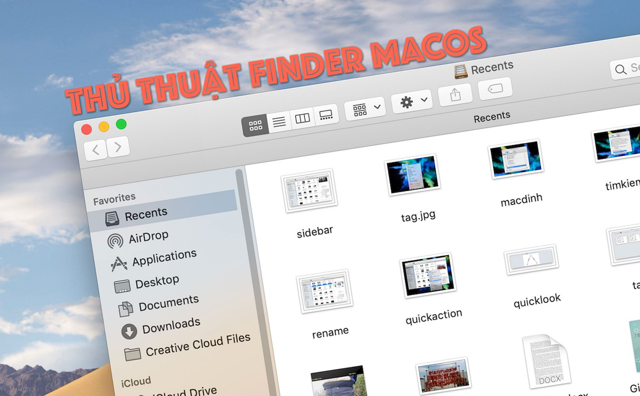 10 thủ thuật nhỏ giúp sử dụng Finder trên Mac tiện lợi hơn