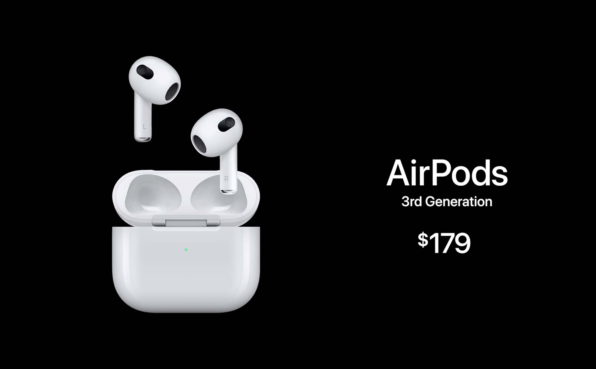 Apple chính thức ra mắt AirPods thế hệ 3