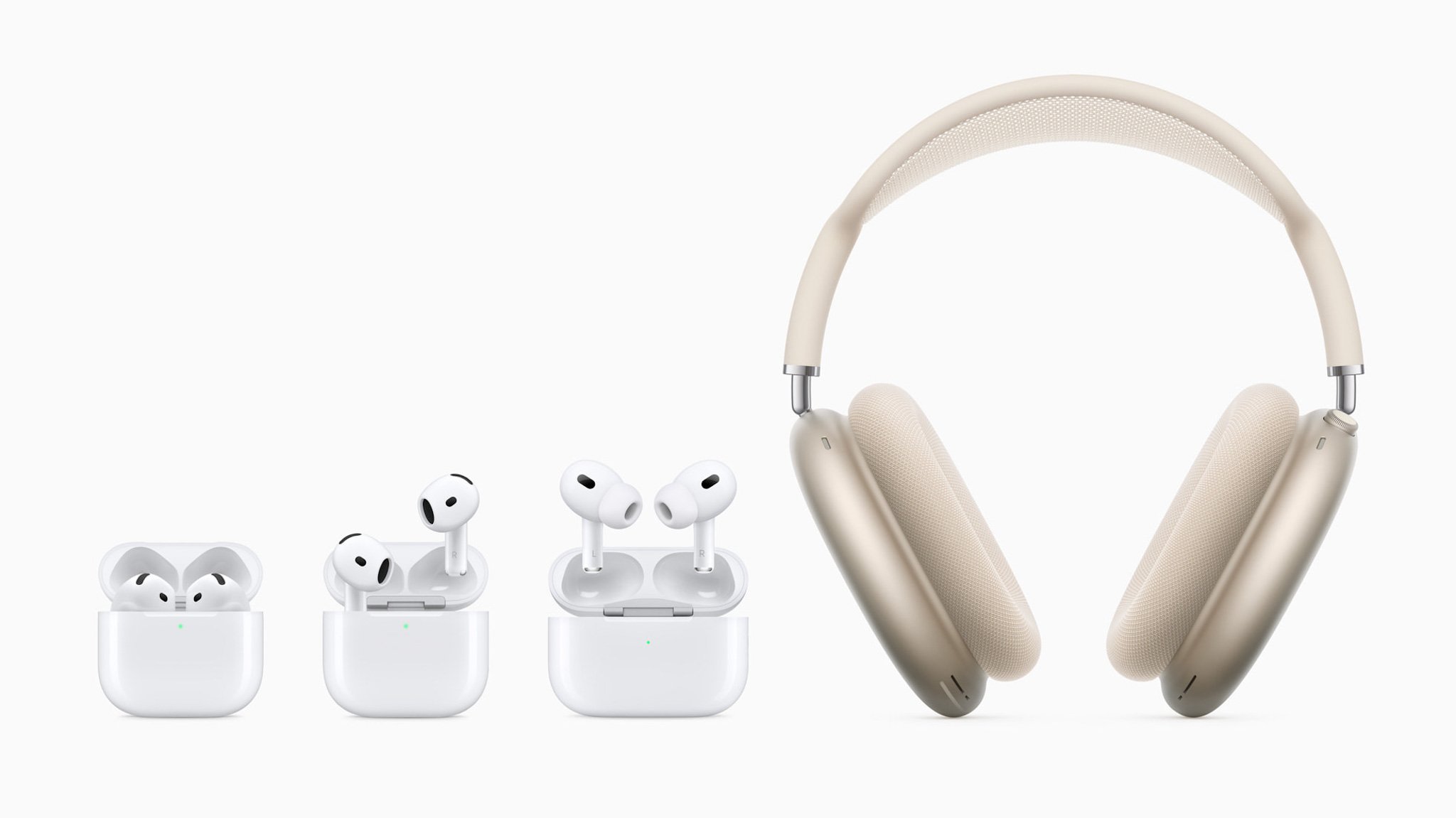 Apple chính thức ra mắt AirPods 4 mới với 2 phiên bản và AirPods Max màu mới