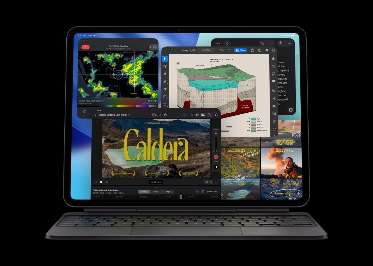 Apple ra mắt iPad Pro M5: Chip M5 mạnh hơn, Wi-Fi 7, 12GB RAM, 2TB bộ nhớ