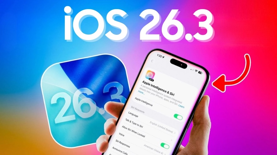 Apple phát hành iOS 26.3 chính thức