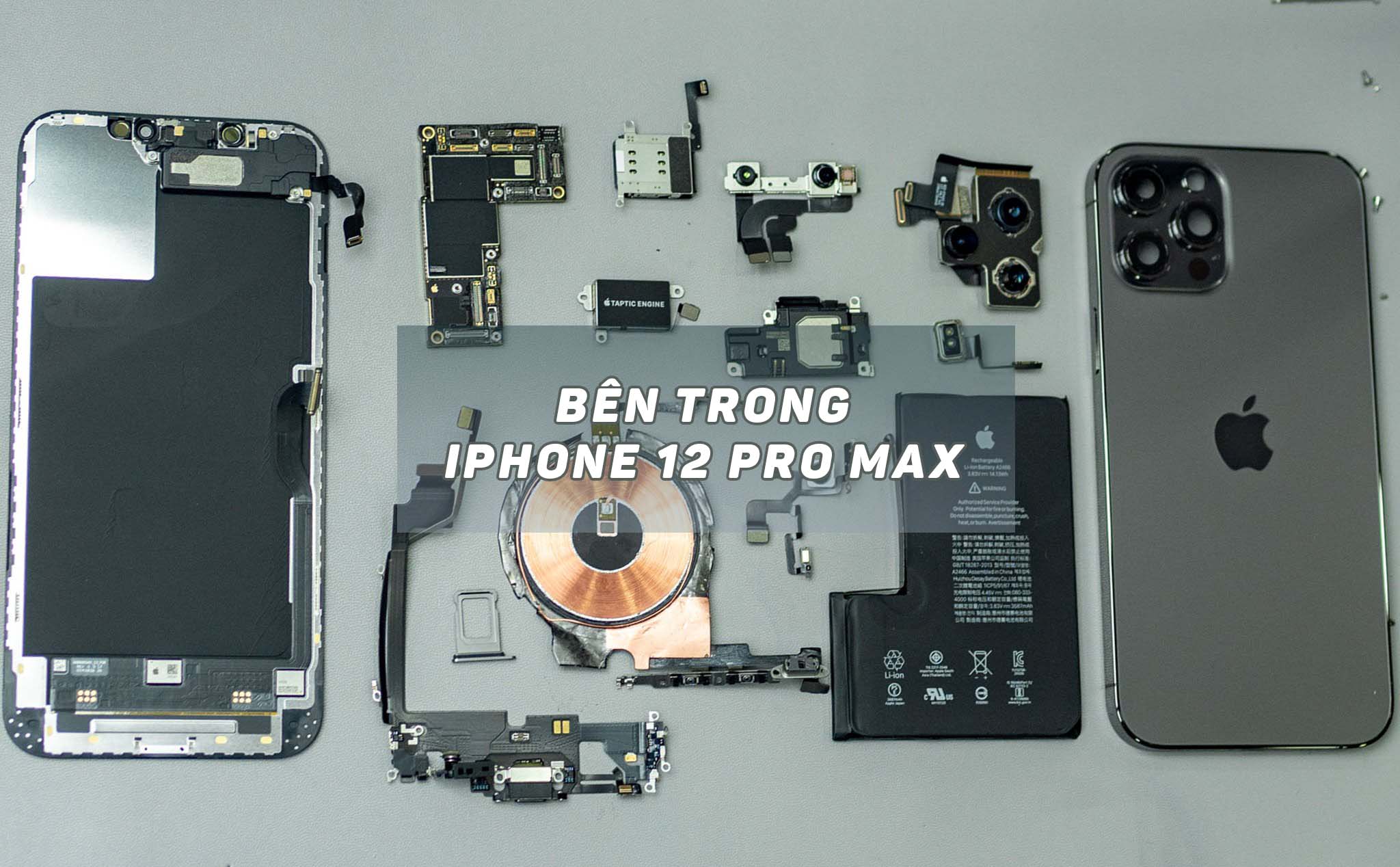 Bên trong iPhone 12 Pro Max