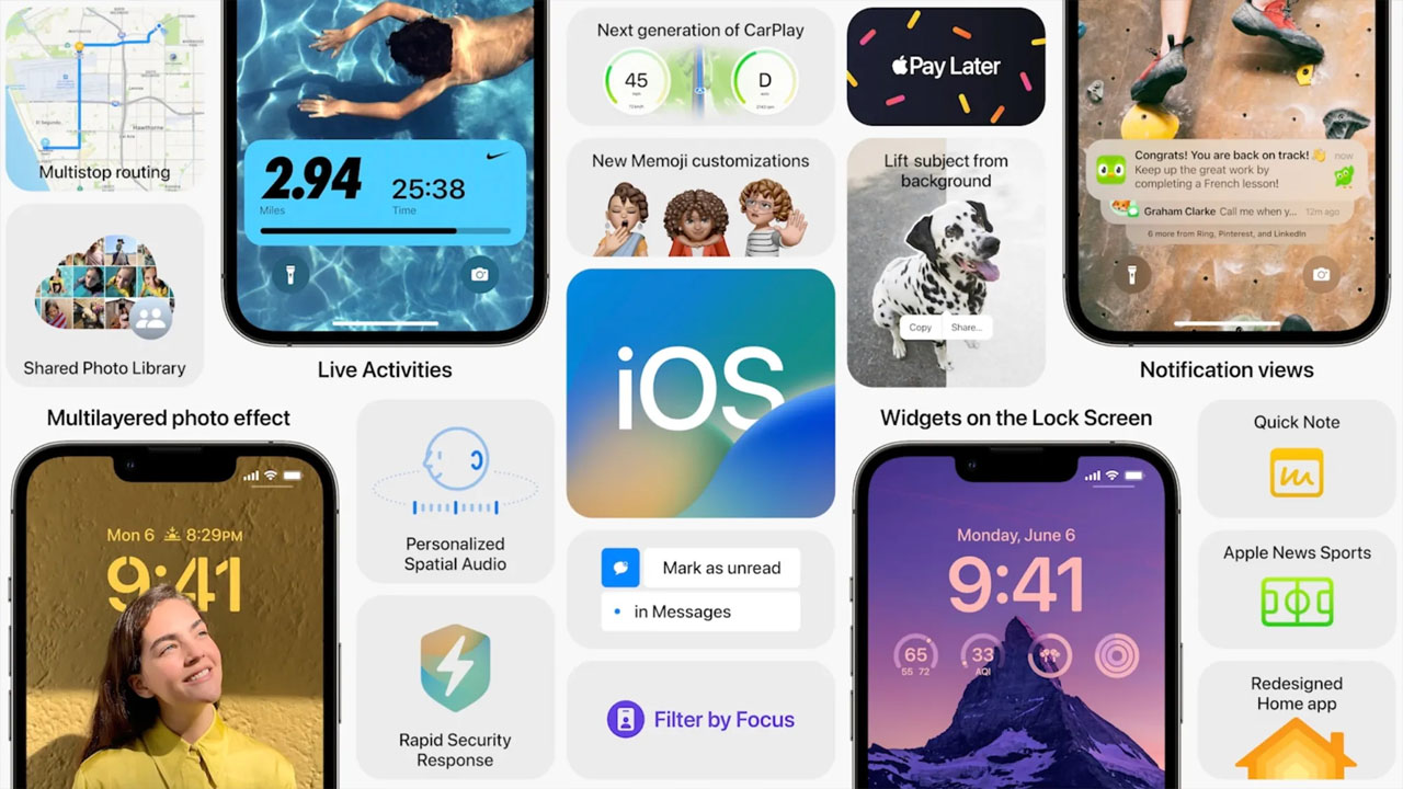 Tổng hợp các thay đổi và tính năng mới trên bản cập nhật iOS 16 và iPadOS 16 chính thức