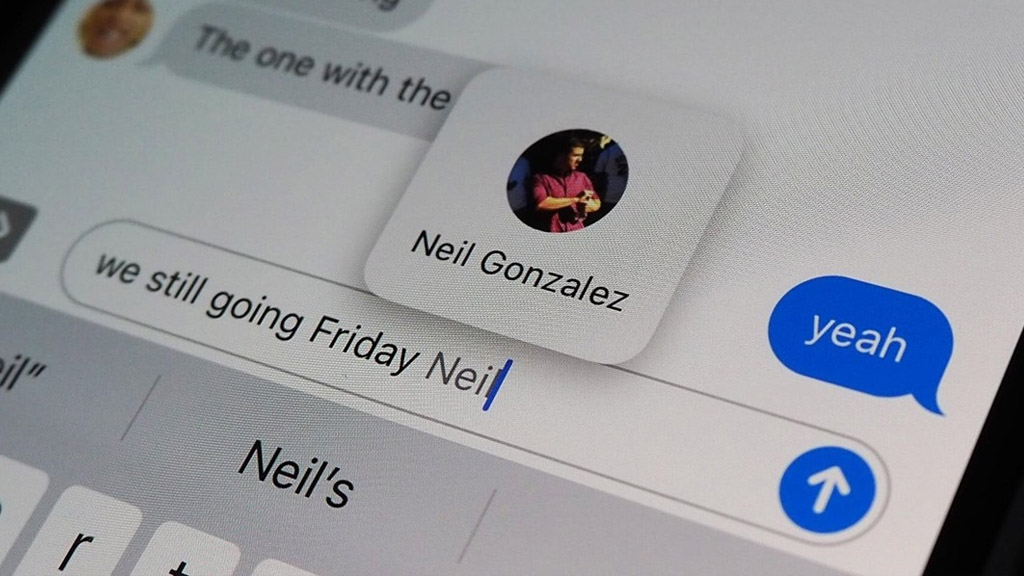 Hướng dẫn tag người dùng cụ thể khi trò chuyện nhóm trong iMessage trên iOS 14