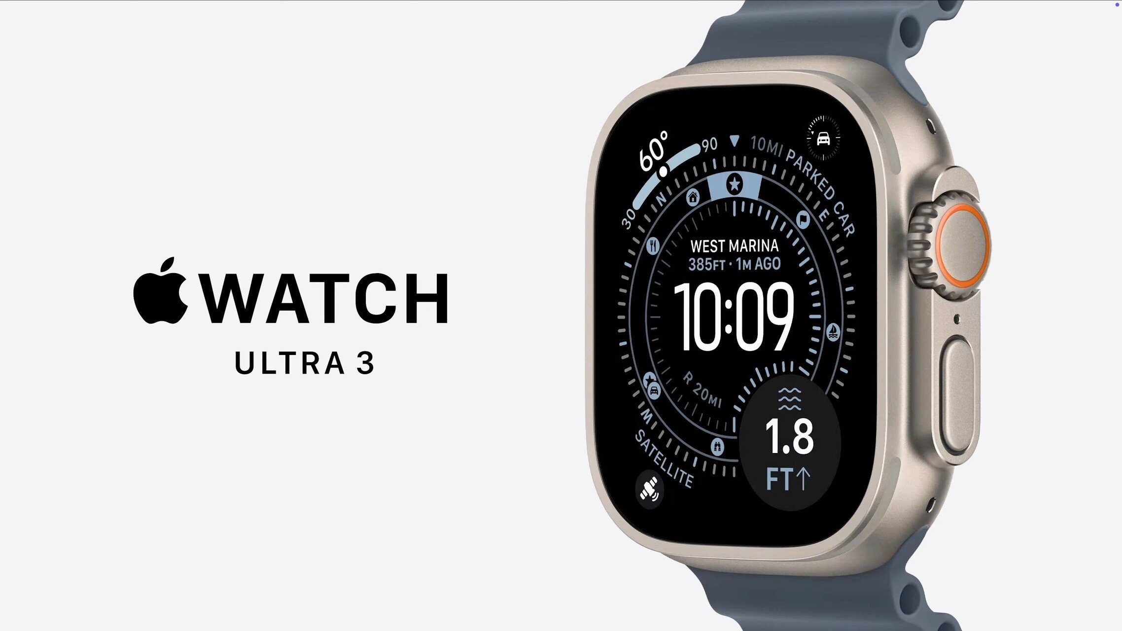Apple Watch Ultra 3: màn hình sáng hơn, kết nối 5G và vệ tinh cùng với Hypertension và Sleep Score