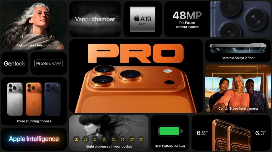 TOP 5 điểm đáng chú ý cần biết về iPhone 17 Pro và iPhone 17 Pro Max