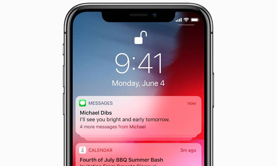 Làm thế nào để cài đặt thông báo iPhone trên iOS 12