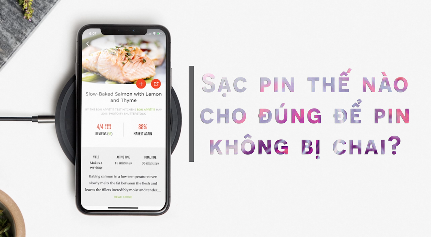 Sạc pin thế nào cho đúng để pin không bị chai?